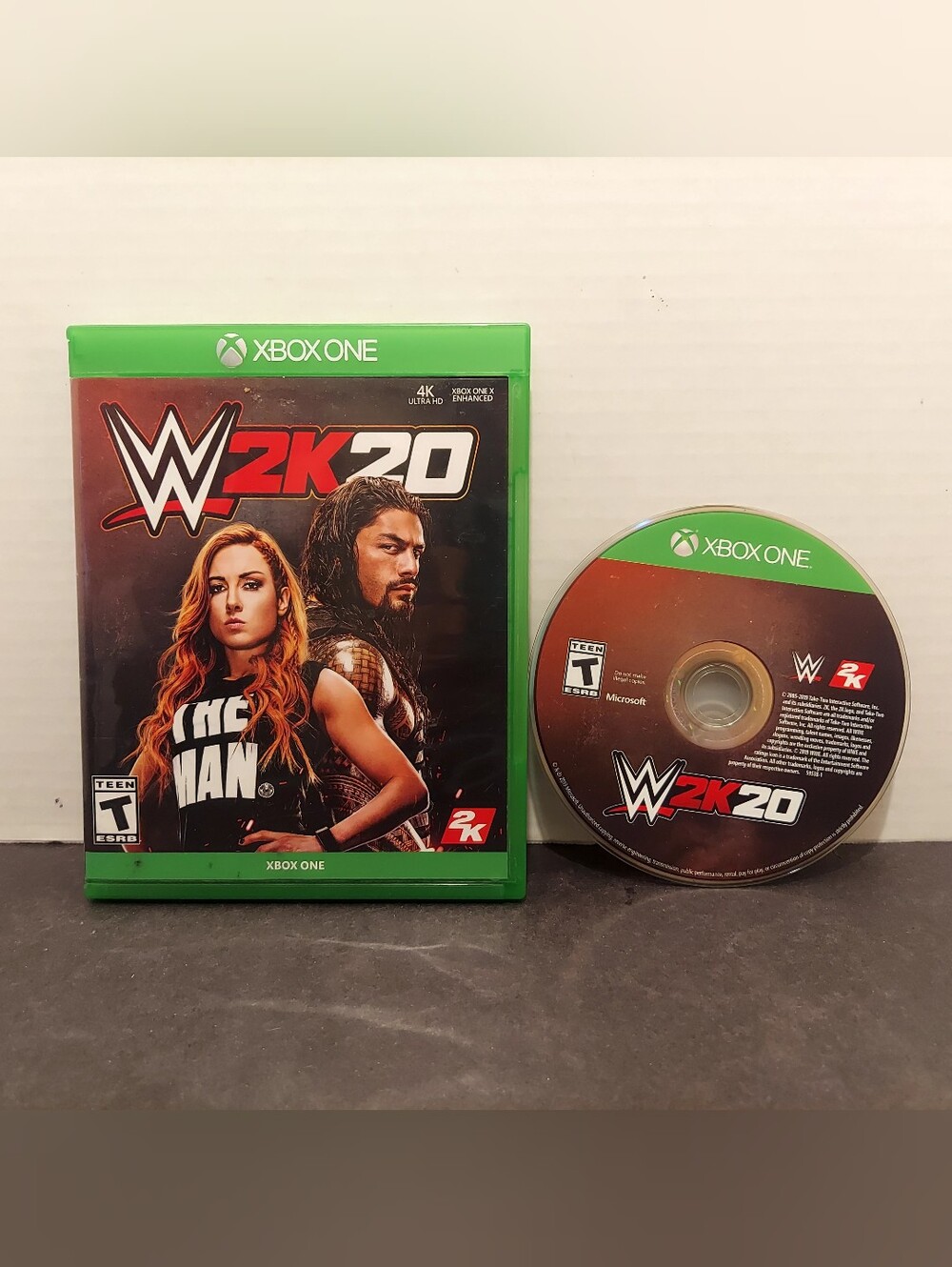 WWE 2K20 for Xbox One Wwe 2k20 xbox one wrestling game videogame wwe2k20